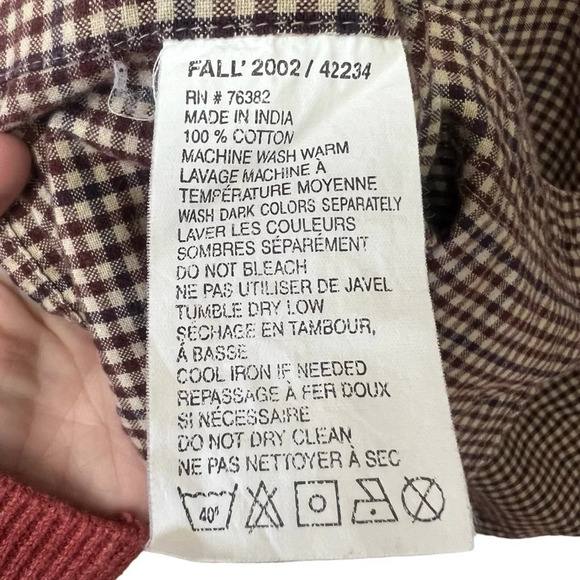 Vintage Timberland soft cotton button down shirt size L - Picture 3 of 7